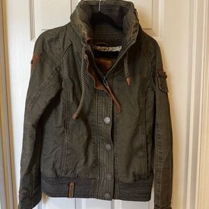 Naketano jacket olive green